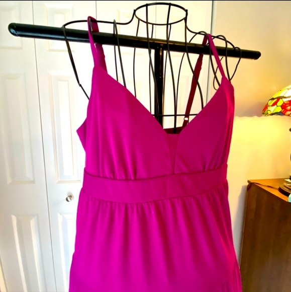 Summer maxi dress with adjustable spaghetti straps - Picture 4 of 7